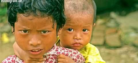 Kinder in Burma
